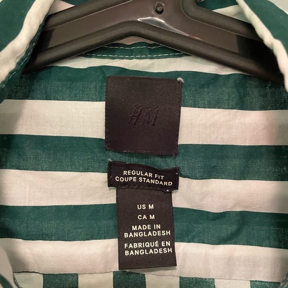 H&M button down cotton casual shirt - Picture 3 of 7